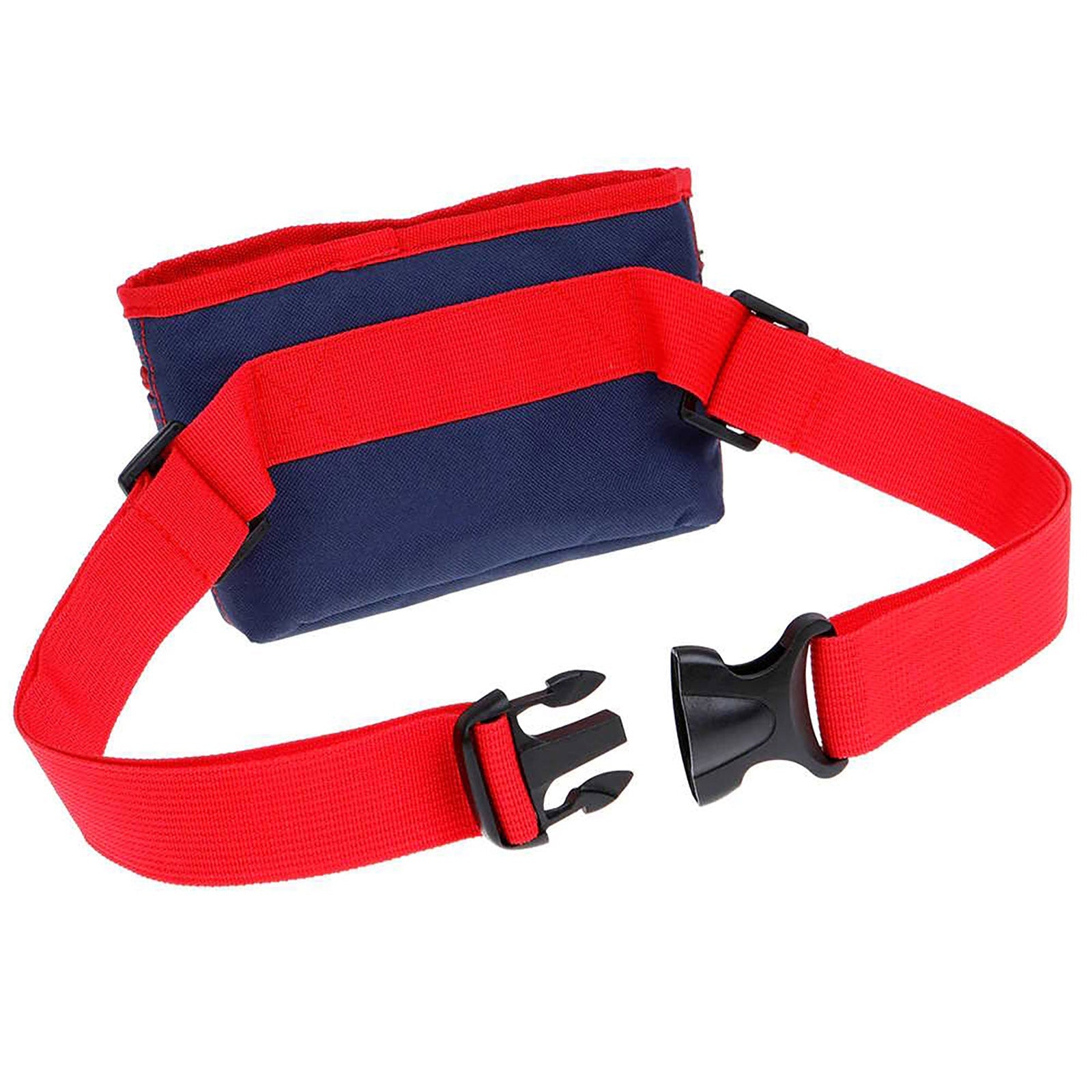 DOOG Treat and Training Pouch with Hinge Closure Large Navy/Red-2