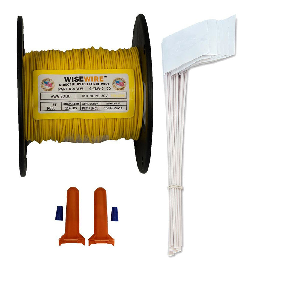 WiseWire 20 Gauge Boundary Wire Kit 500ft