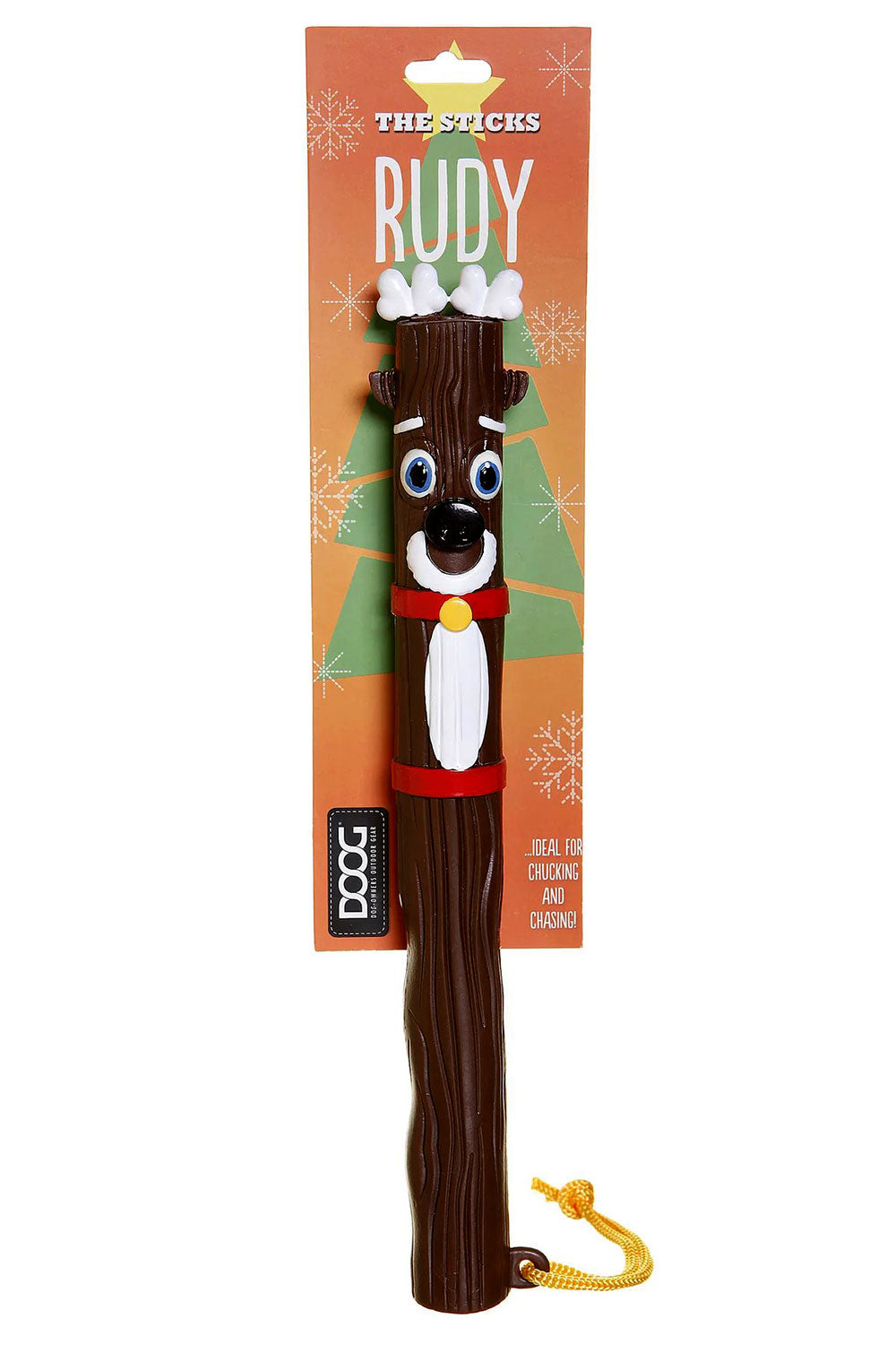 DOOG Christmas Sticks Rudy Dog Toy